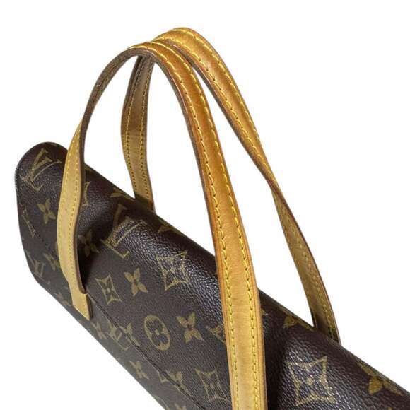 LOUIS VUITTON Authentic Brown Monogram Canvas Bag - Picture 9 of 11